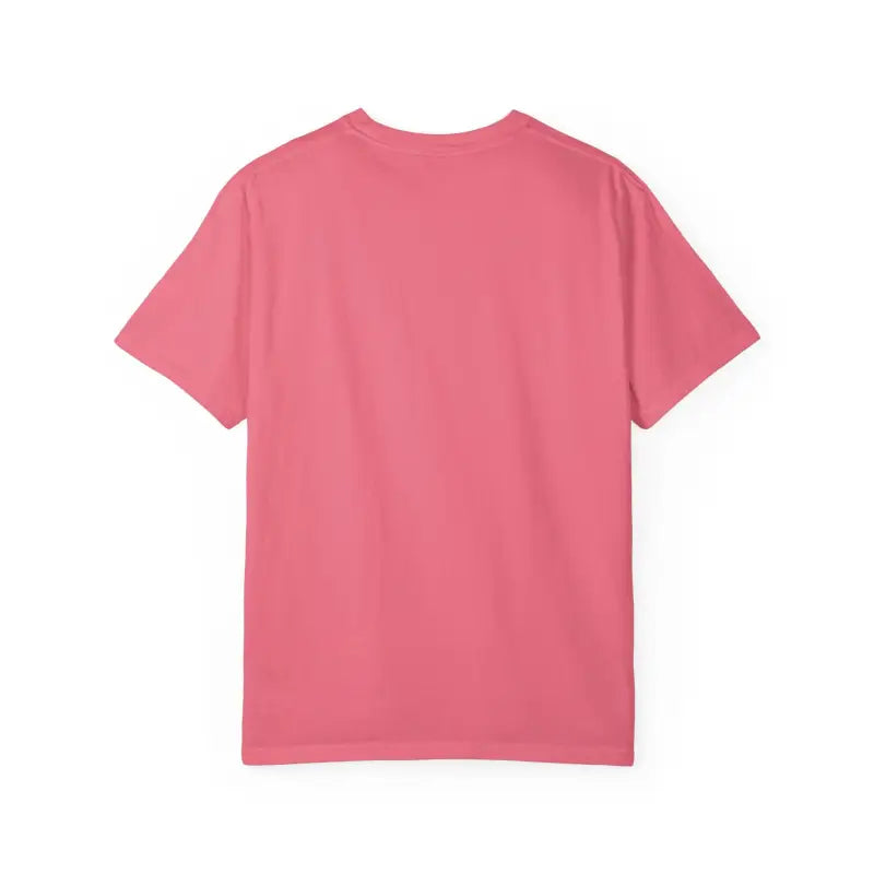 Pink short-sleeved t-shirt from Rhode Island Garment Dyed Unisex Collection