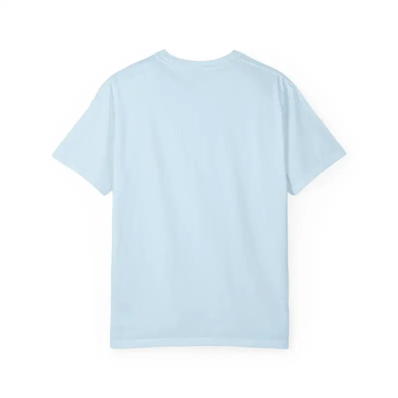 Light blue Rhode Island Garment Dyed Unisex T-shirt with casual coastal vibe