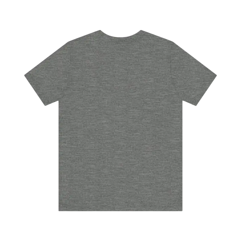 Heather gray Rhode Island Graphic Unisex Jersey Tee for casual wear and style