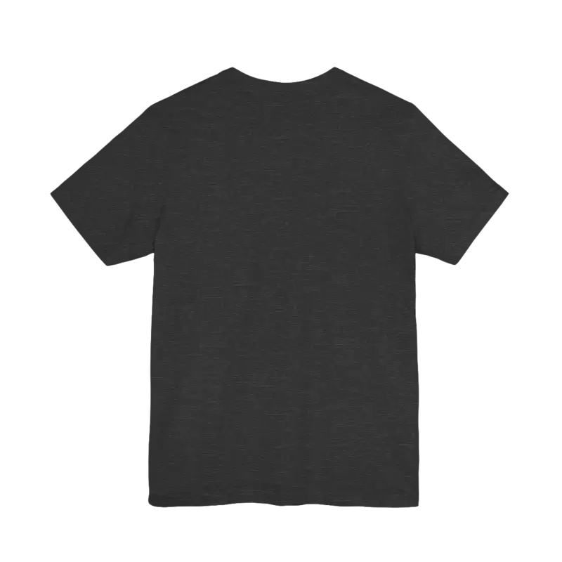 Black Rhode Island Graphic Unisex Jersey Tee displayed on a neutral background