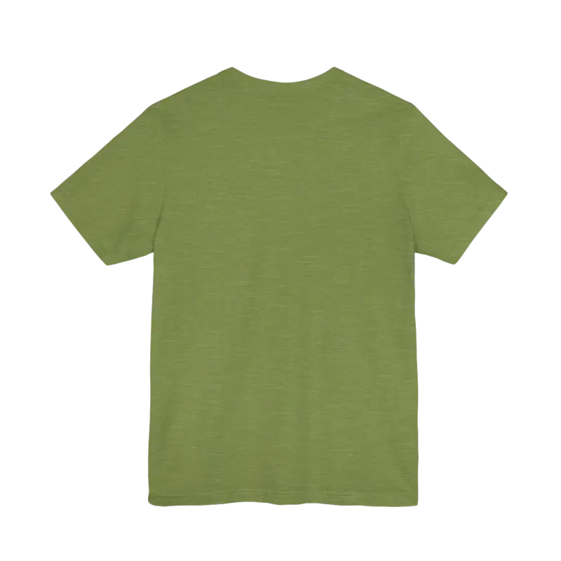 Olive green STEM Chariho Unisex Jersey Short Sleeve Tee for science enthusiasts