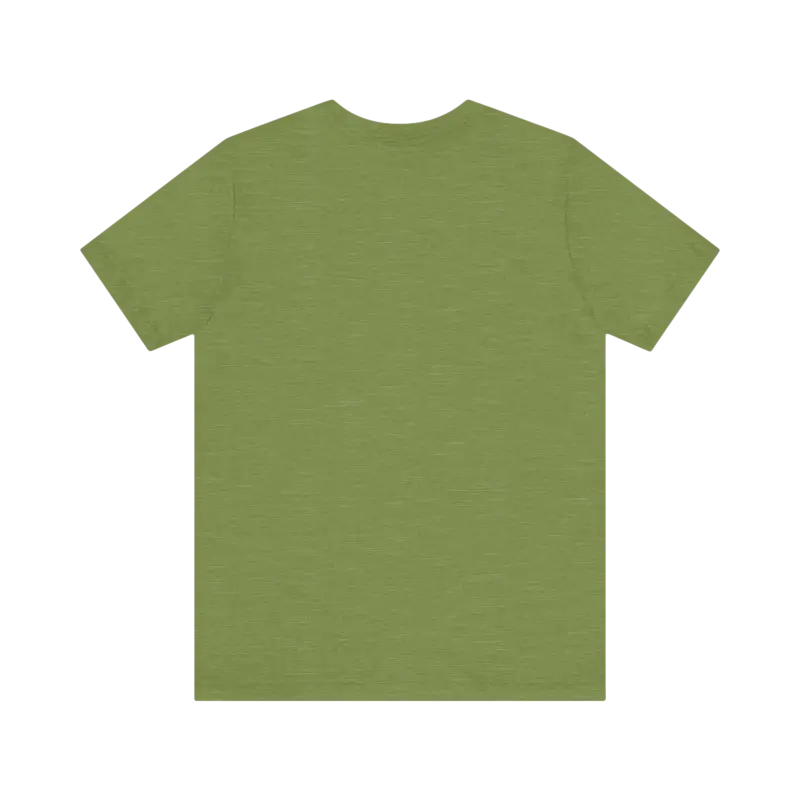 Olive green STEM Chariho Unisex Jersey Short Sleeve Tee for science enthusiasts