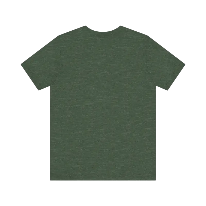 Olive green STEM Chariho Unisex Jersey Short Sleeve Tee for science enthusiasts