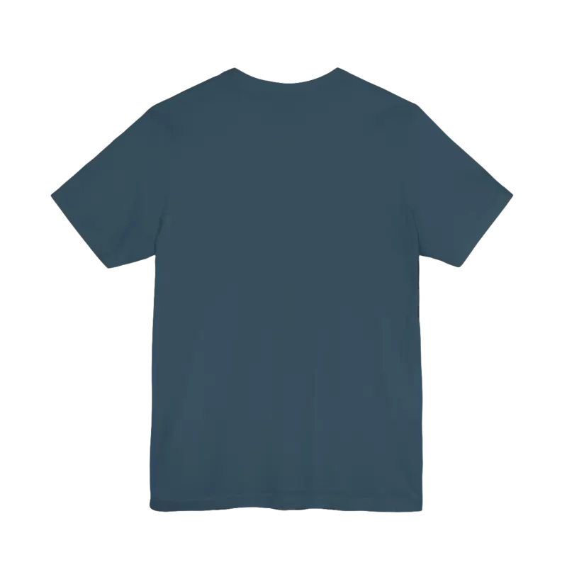 Dark teal t-shirt from STEM Chariho Unisex Jersey Short Sleeve Tee for science lovers