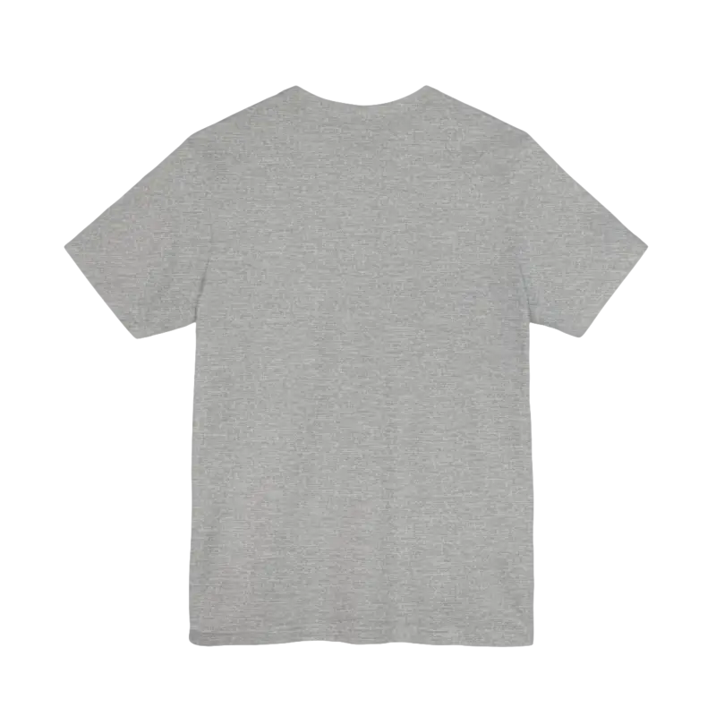 Gray heathered t-shirt from STEM Chariho Unisex Jersey Short Sleeve Tee for science lovers