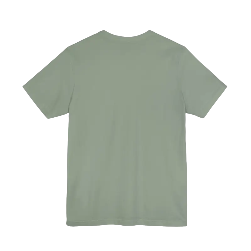 Plain sage green STEM Chariho Unisex Jersey Short Sleeve Tee for science enthusiasts