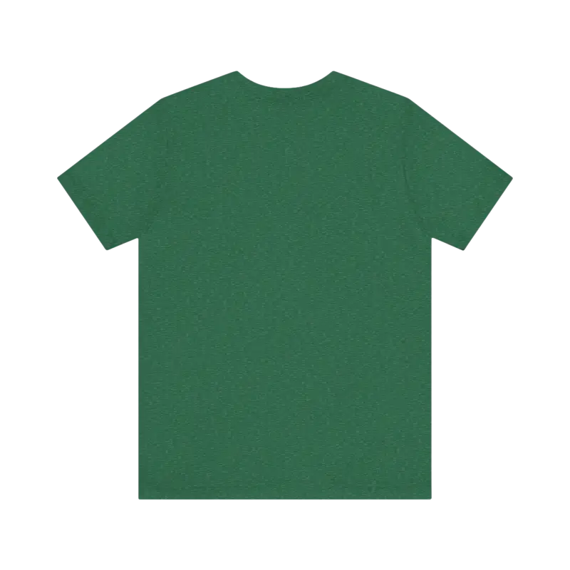 Green short-sleeved STEM Chariho unisex jersey tee for science enthusiasts