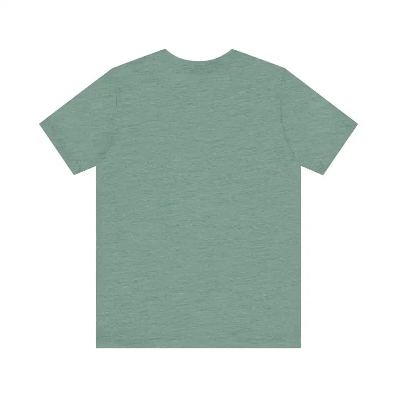 Seafoam green t-shirt from the Seafoam Olive Salmon and Heather Green Unisex Jersey Tee