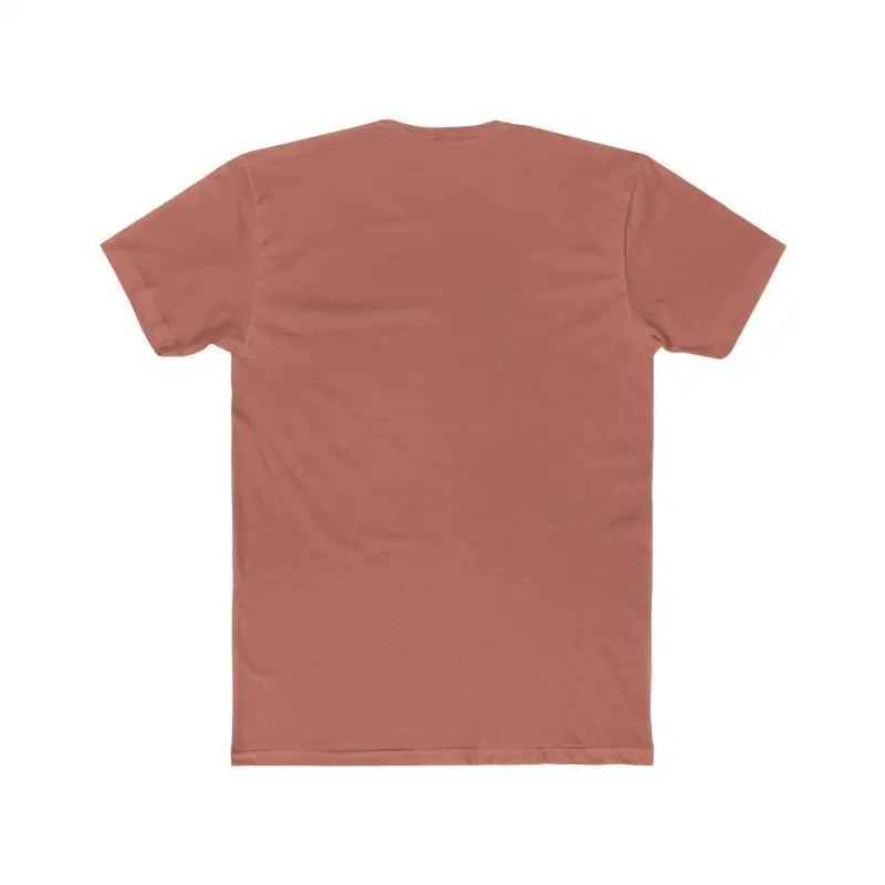 Plain short-sleeved t-shirt for Simple Dog Dad Unisex Cotton Crew Tee display