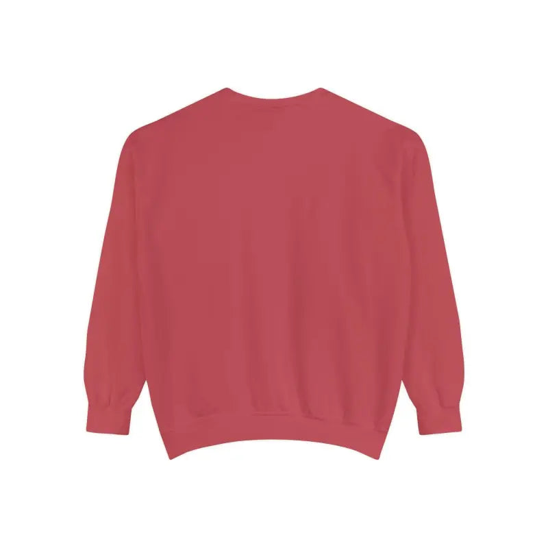 Red crewneck sweatshirt from Sitting on the Dock Bite Me Unisex Garment Dyed collection