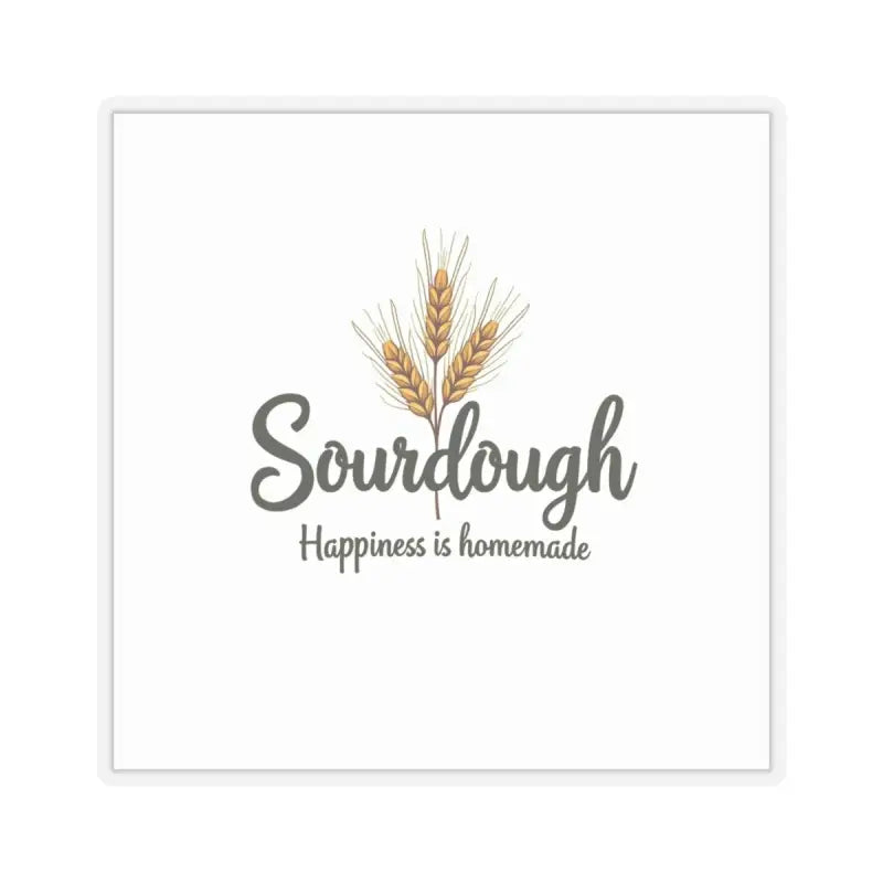 Sourdough Bakery Sticker featuring Sourdough Bread logo and Wheat Graphic design