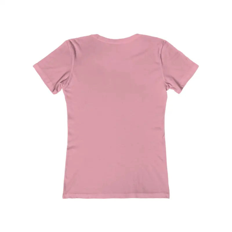 Pink v-neck t-shirt from Sourdough Baking Club for women, perfect for casual wear