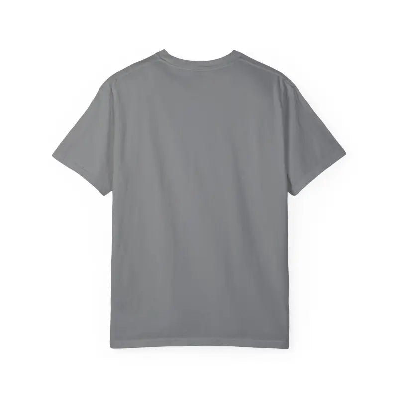 Gray short-sleeved t-shirt from Stay Out Of My Business with cartoon graphics