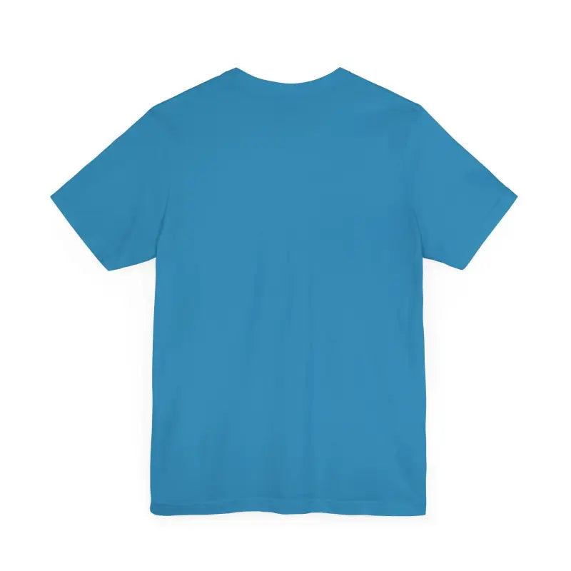 Blue short-sleeved t-shirt from Summer Lovin Unisex Jersey Tee collection