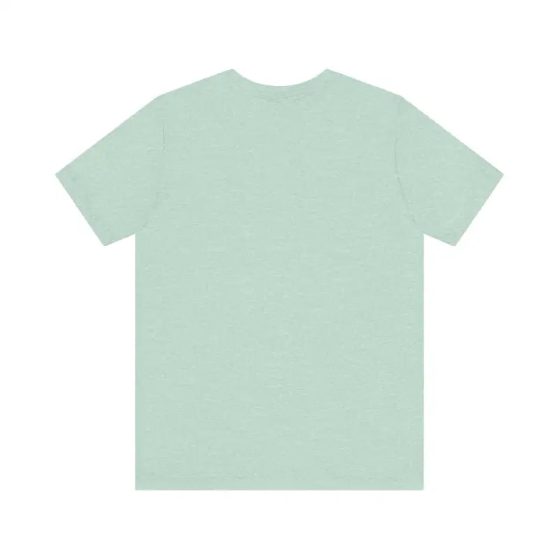 Mint green t-shirt from Summer Lovin Unisex Jersey Tee in Beige Peach Aqua collection