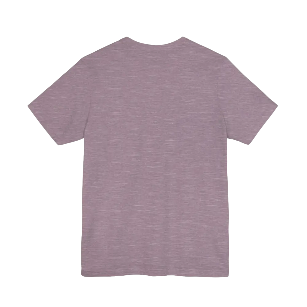 Mauve short-sleeved t-shirt from the Summer Narragansett Rhode Island T Shirt Collection