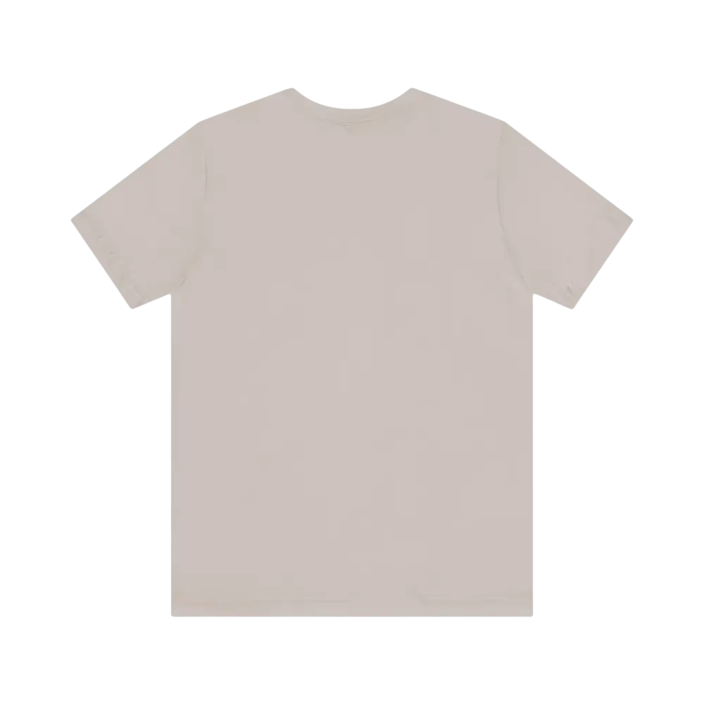 Beige short-sleeved t-shirt from Summer Narragansett Rhode Island T Shirt Collection