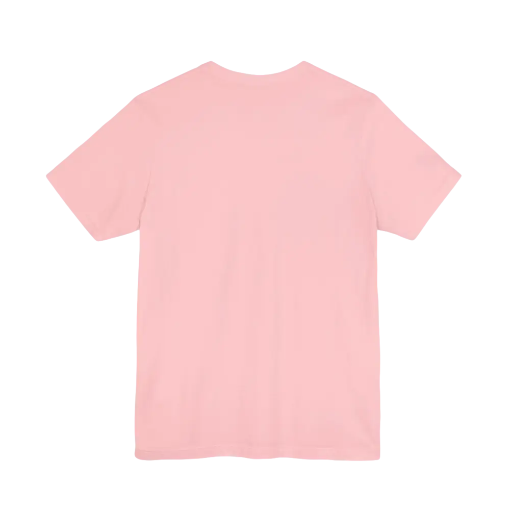 Pink short-sleeved t-shirt from the Summer Narragansett Rhode Island T Shirt Collection