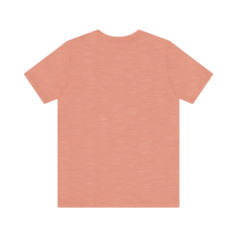 Peach-colored t-shirt from the Summer Narragansett Rhode Island T Shirt Collection