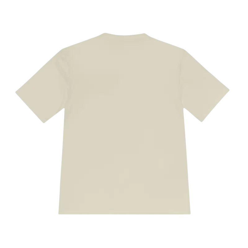 Beige short-sleeved t-shirt from Tractor Graphic T Shirts collection in Gray White and Neon Green