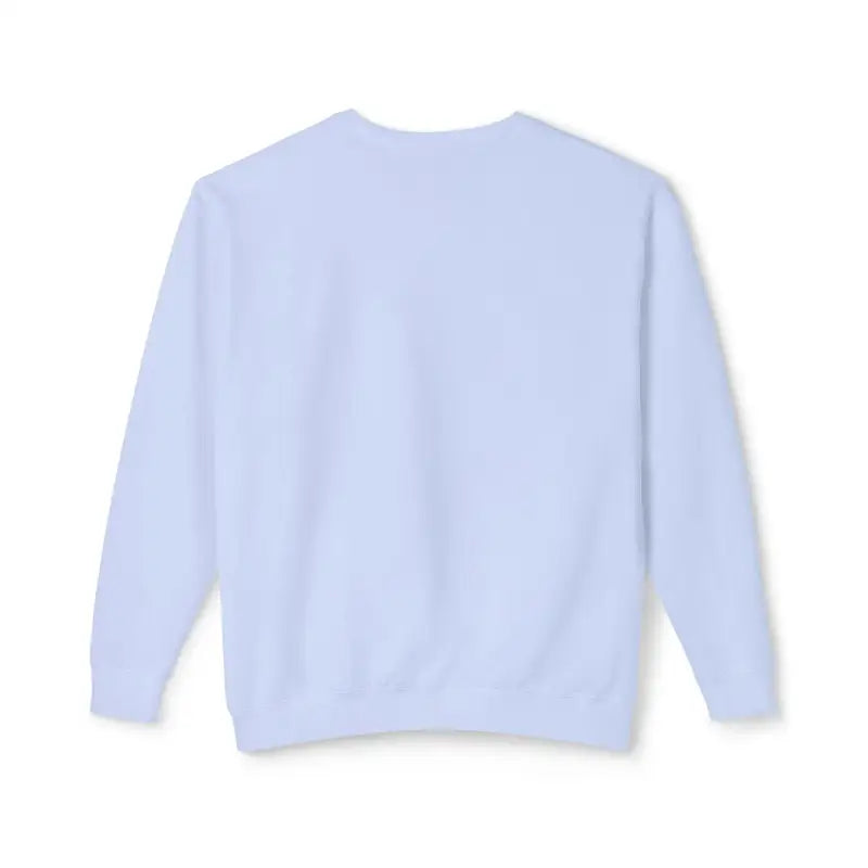 Unisex Lightweight Crewneck Sweatshirt featuring a Potted Plant Design in White