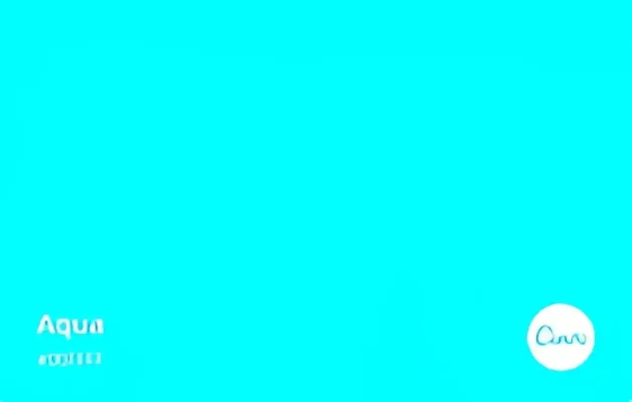 Bright aqua color swatch for Unisex Retro Peace Symbol Graphic T-Shirt design