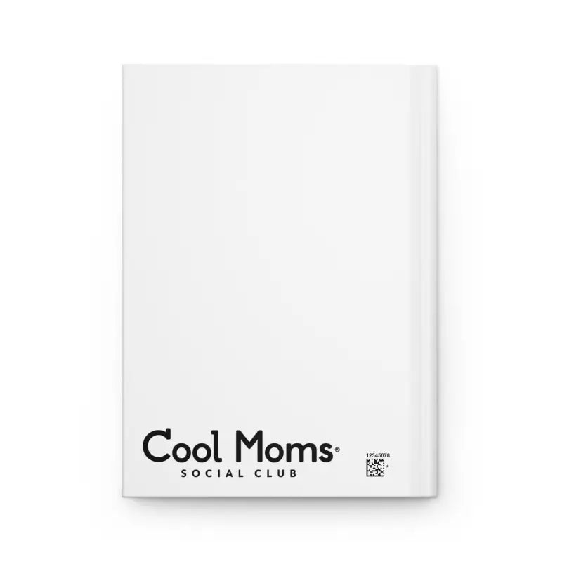 White notebook featured in White Journal Cool Moms Social Club Design