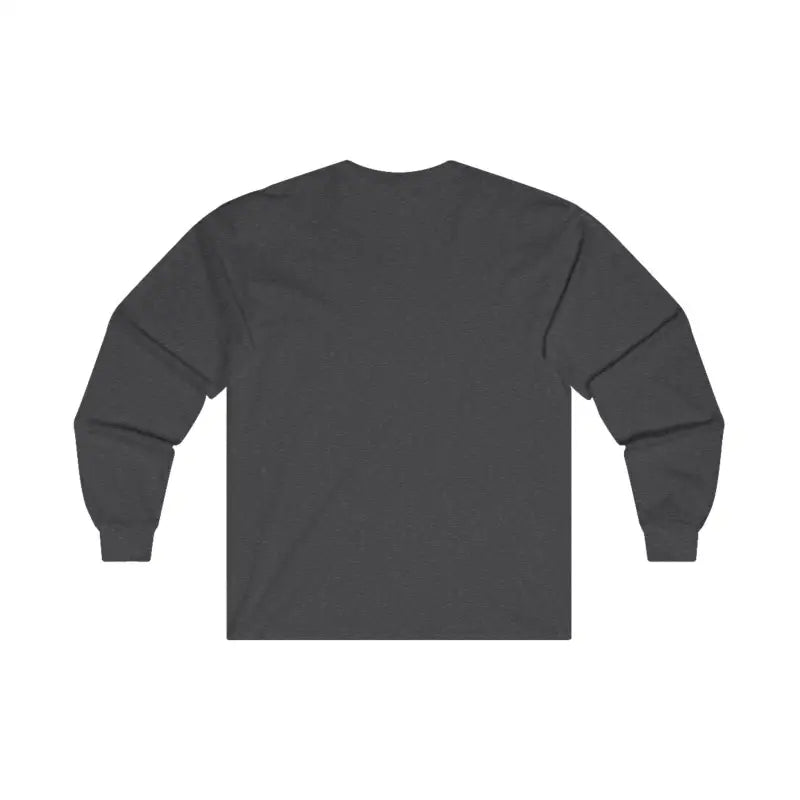 Charcoal gray long-sleeved Witty Snowboarding shirt for outdoor enthusiasts