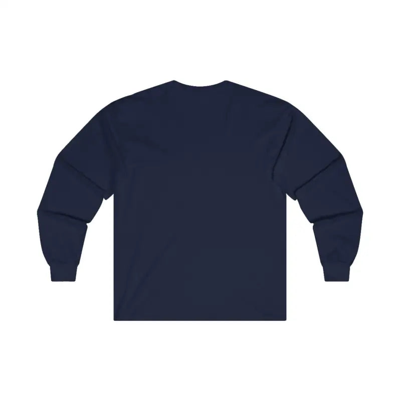 Navy blue long-sleeved Witty Snowboarding Shirt for stylish winter wear