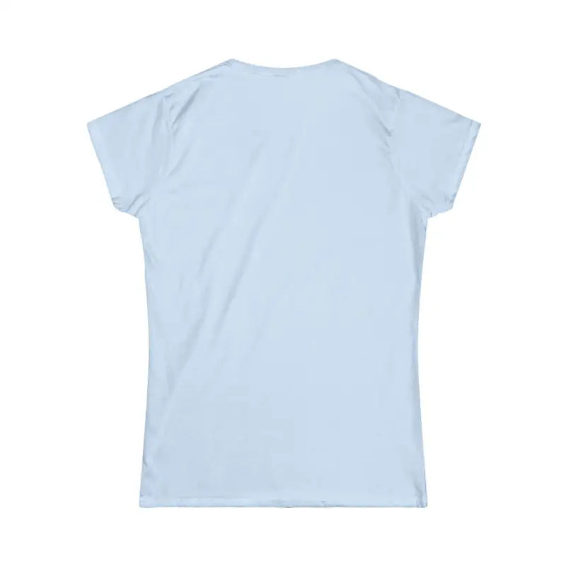 Light blue women’s t-shirt from Women Summer Vibes Eat Beach Sleep Relax Softstyle Tee