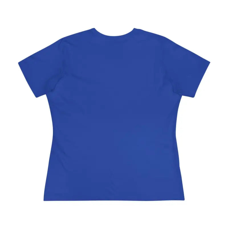 Blue Women’s T-shirt from the Women’s Beach Lovers Cotton Tee Love You To The Beach Design