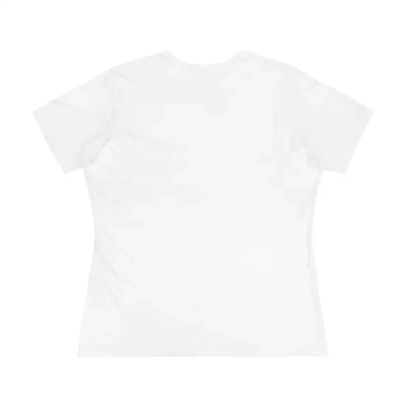 White Women’s Beach Lovers Cotton Tee featuring Love You To The Beach design