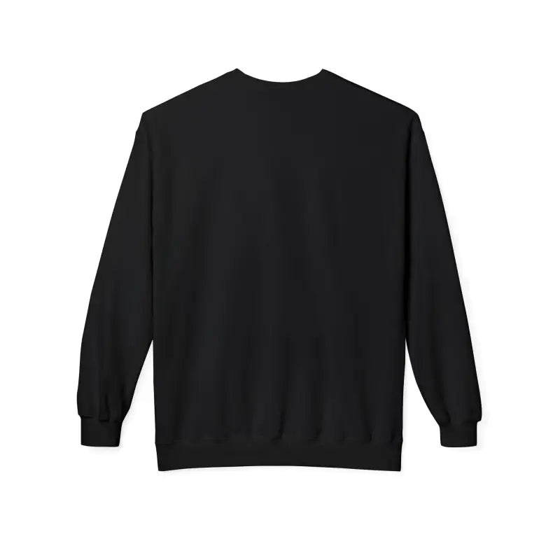 Black long-sleeved sweatshirt from Women’s Floral Sweatshirt Softstyle Fleece Crewneck