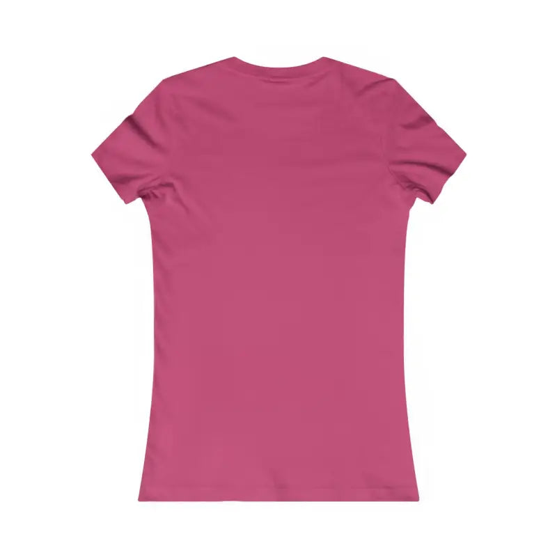 Pink fitted Women’s Heart of Faith T Shirt showcasing stylish design in pink, gray, and green