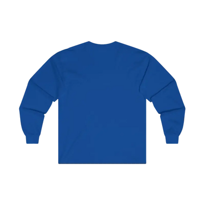 Blue long-sleeved Coastal Vibes Unisex Tee for outdoor lovers and activities