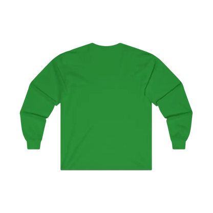 Green long-sleeved shirt from Coastal Vibes Unisex Long Sleeve Tee for outdoor enthusiasts
