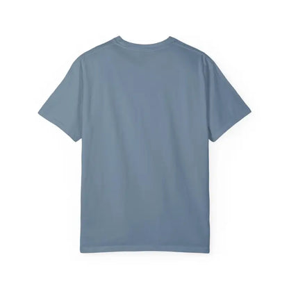 Blue short-sleeved t-shirt from All Out of Clucks Mens Casual T-shirt Collection