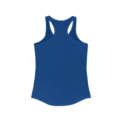 Blue Racerback Tank Top from Beach Vibes collection, ideal for summer relaxation