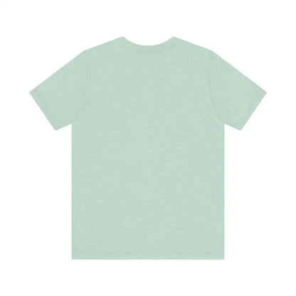 Mint green Bite Me Unisex Fish Graphic Tee displayed on a white background