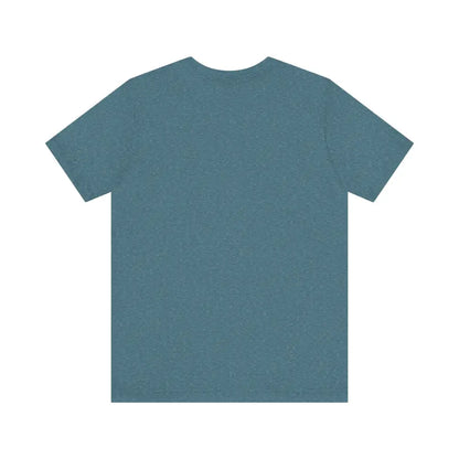 Blue-gray t-shirt from the Block Island Beach Vibes Unisex Tee collection