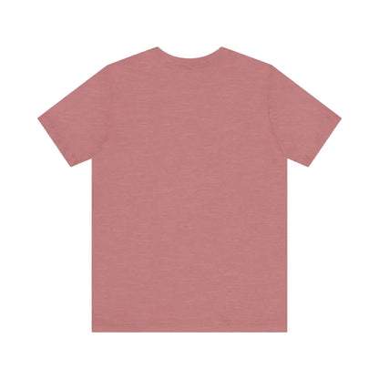 Rose-colored t-shirt from the Block Island Beach Vibes Unisex Tee collection