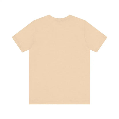 Plain beige Block Island Beach Vibes Unisex Tee for casual, stylish wear
