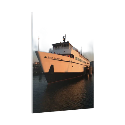 Block Island Ferry in action, providing scenic transportation to Block Island