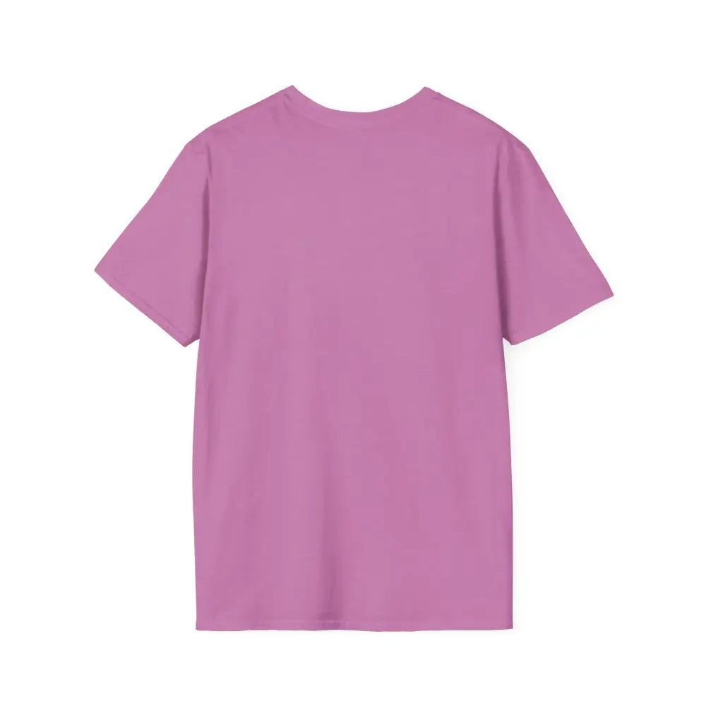 Orchid-colored Block Island Graphic Unisex Softstyle T Shirt displayed for purchase