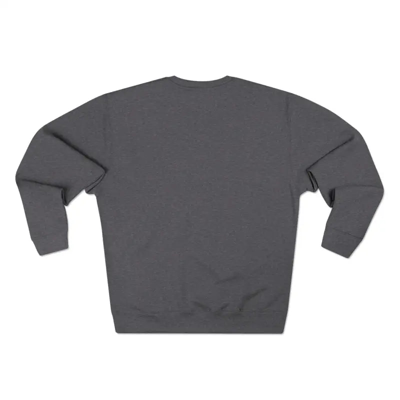 Gray crewneck sweatshirt featuring Block Island Pirate Ship design for unisex wear