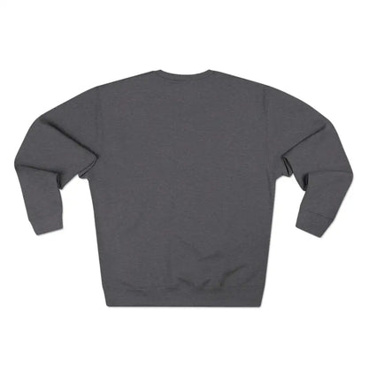 Gray crewneck sweatshirt featuring Block Island Pirate Ship design for unisex wear