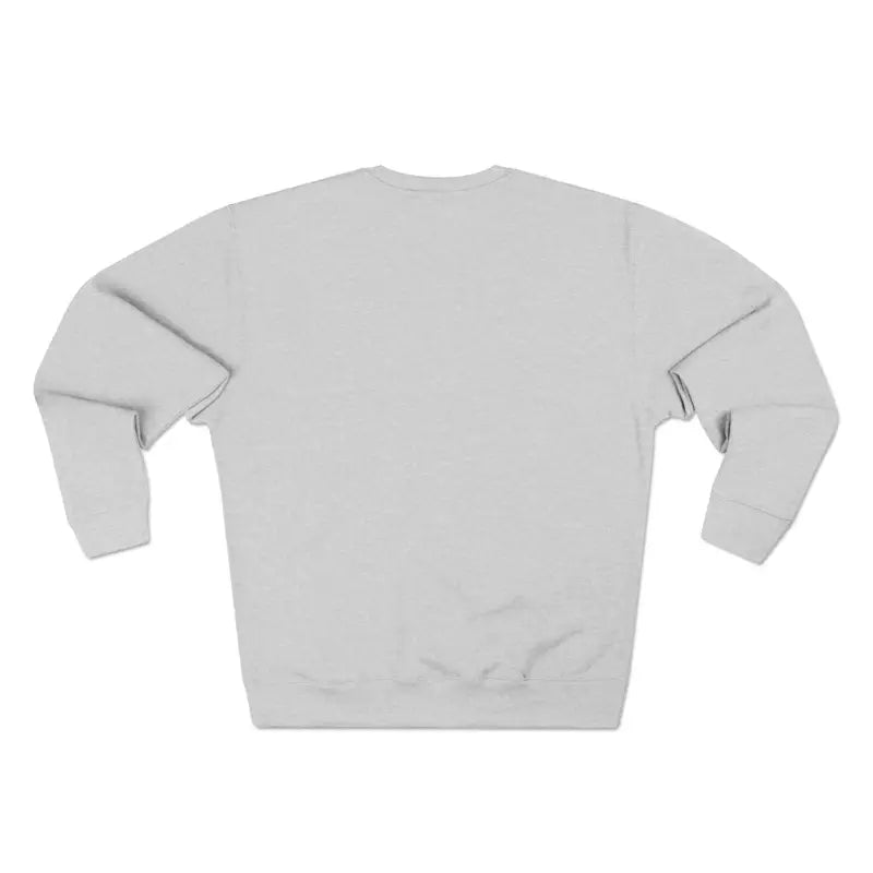 Gray crewneck sweatshirt featuring Block Island Pirate Ship design for unisex wear