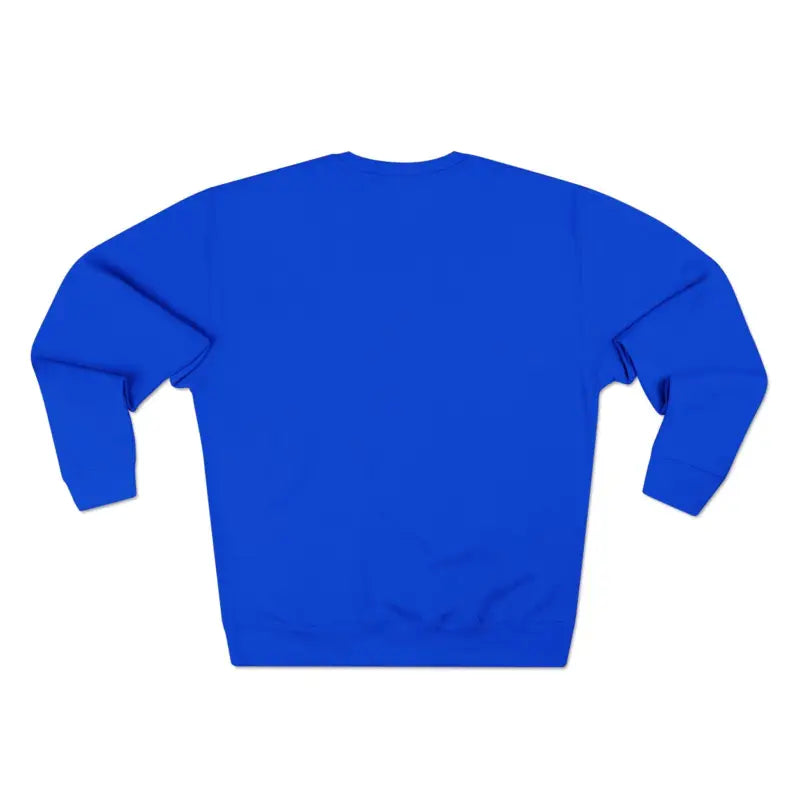Royal blue Block Island Pirate Ship unisex nautical sweatshirt displayed on a plain background