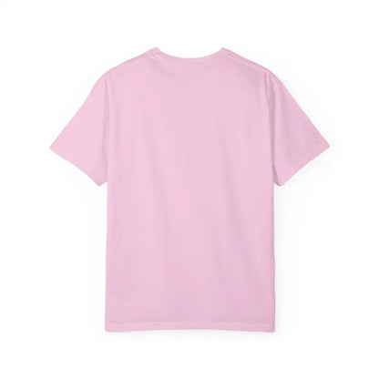 Pink short-sleeved t-shirt from Block Island Shark Unisex T Shirt Garment Dyed collection