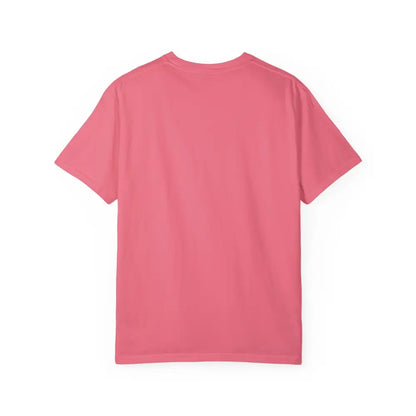 Pink short-sleeved Block Island Shark Unisex T Shirt garment dyed casual tee
